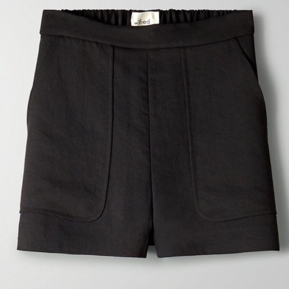 Aritzia Wilfred welles basketweave shorts